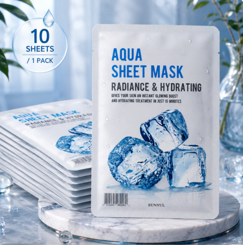 Eunyul - Purity Aqua Sheet Mask (23g x 10pcs).