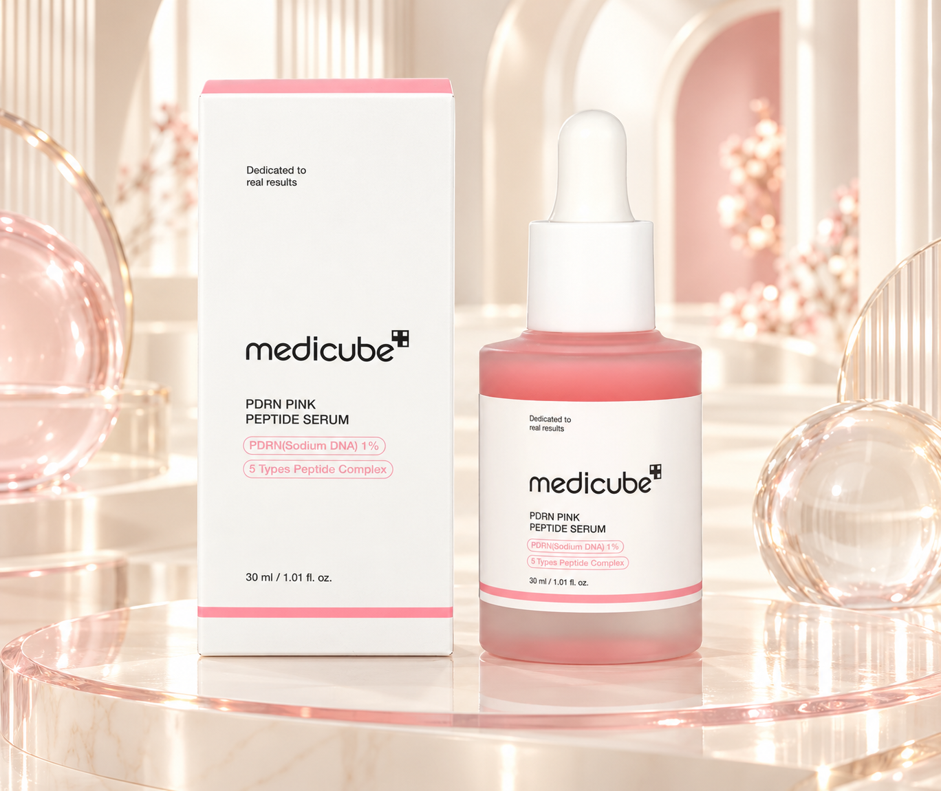 Medicube - Collagen PDRN Pink Peptide Serum 30ml